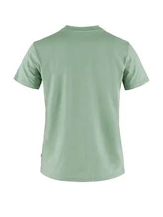 FJÄLLRÄVEN | T-shirt de sport pour femmes Fox Boxy Logo | hellgrün
